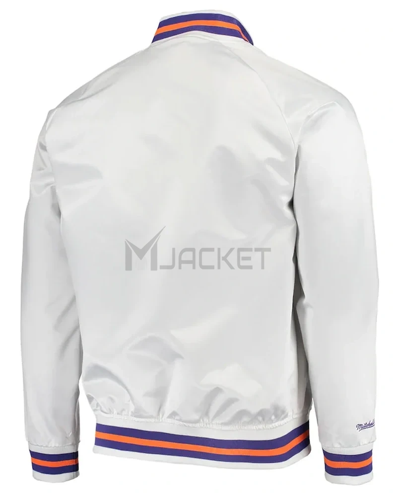 Phoenix Suns Hardwood Classics Satin Jacket - image 4