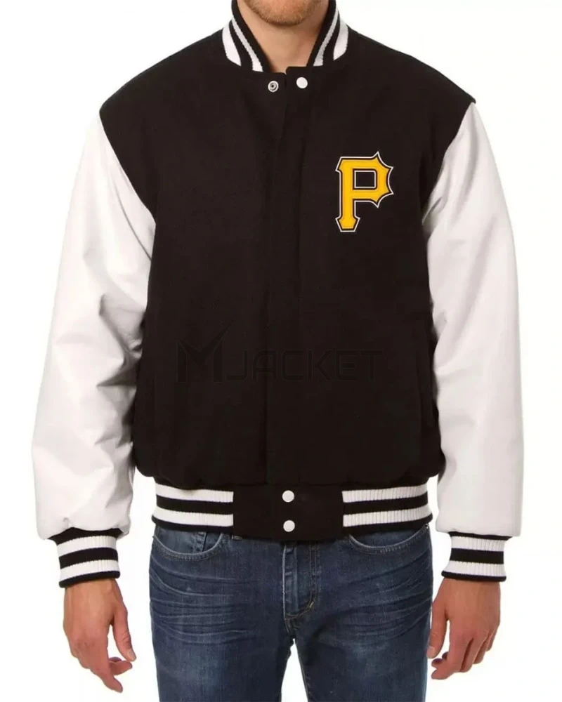 Pittsburgh Pirates Letterman Two Tone Jacket - image 1