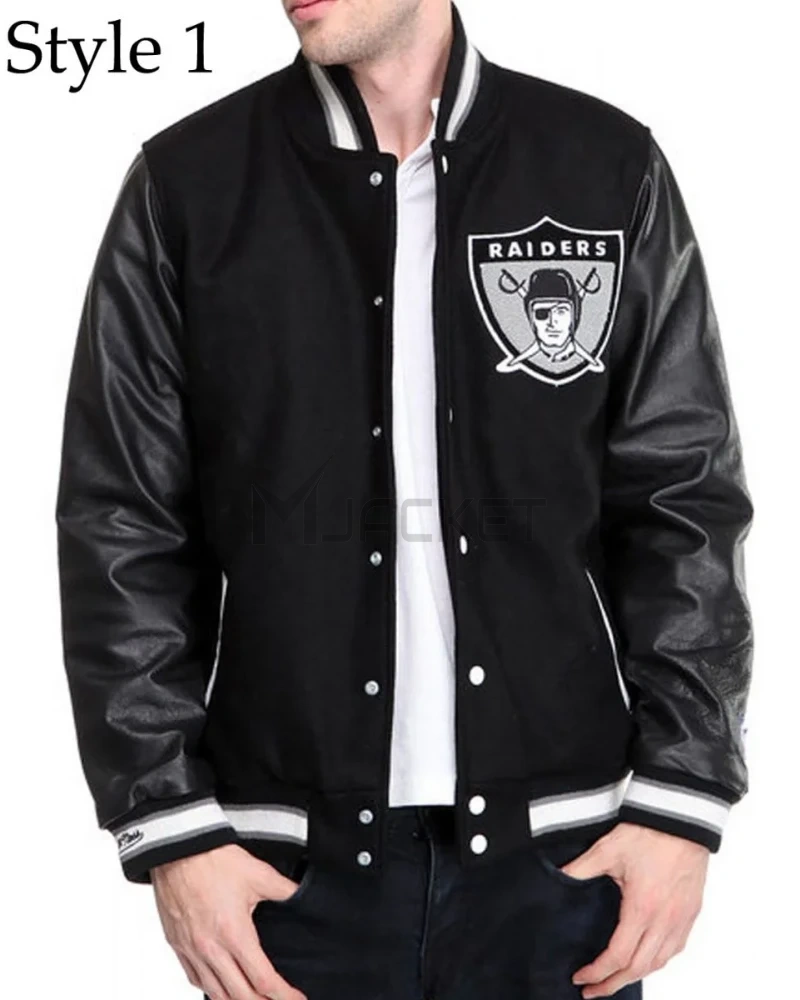 Raiders Varsity Letterman Jacket - image 1