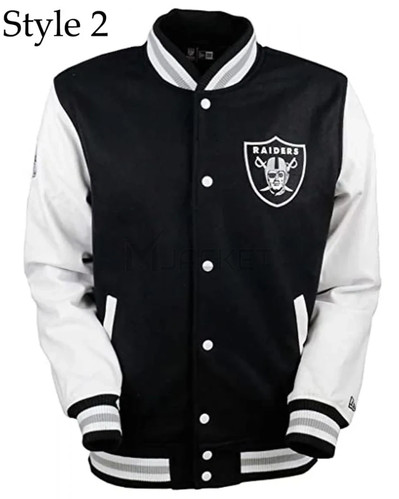 Raiders Varsity Letterman Jacket - image 2