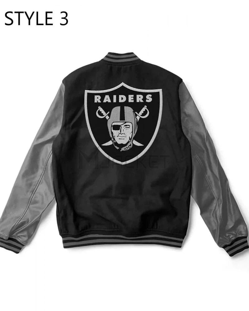 Raiders Varsity Letterman Jacket - image 6