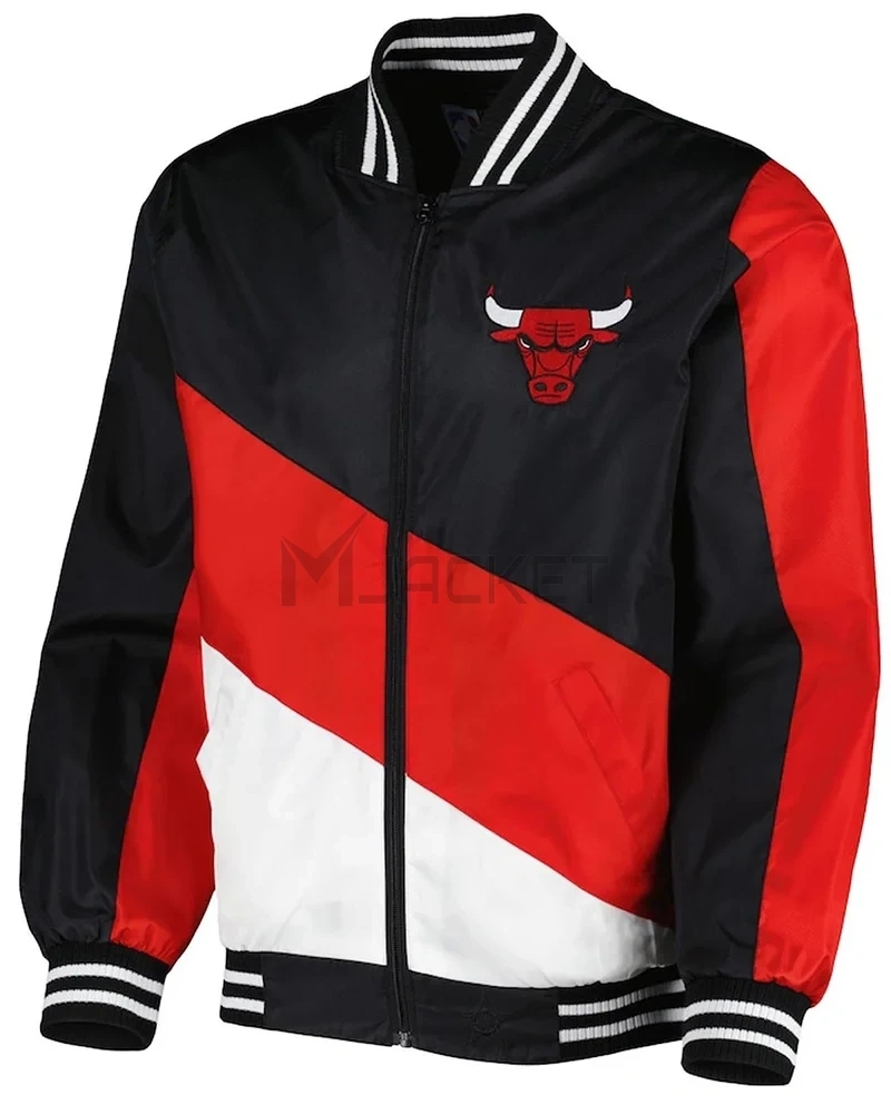 Ripstop Chicago Bulls Nylon Jacket - image 1
