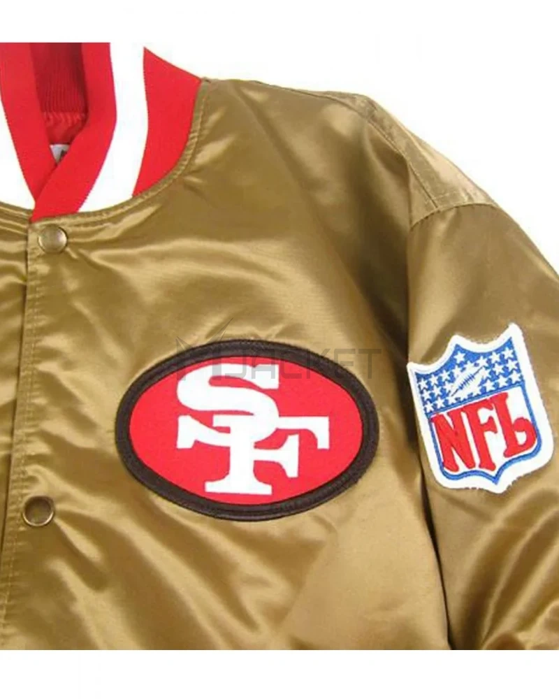San Francisco 49ers 80s Satin Jacket - image 11