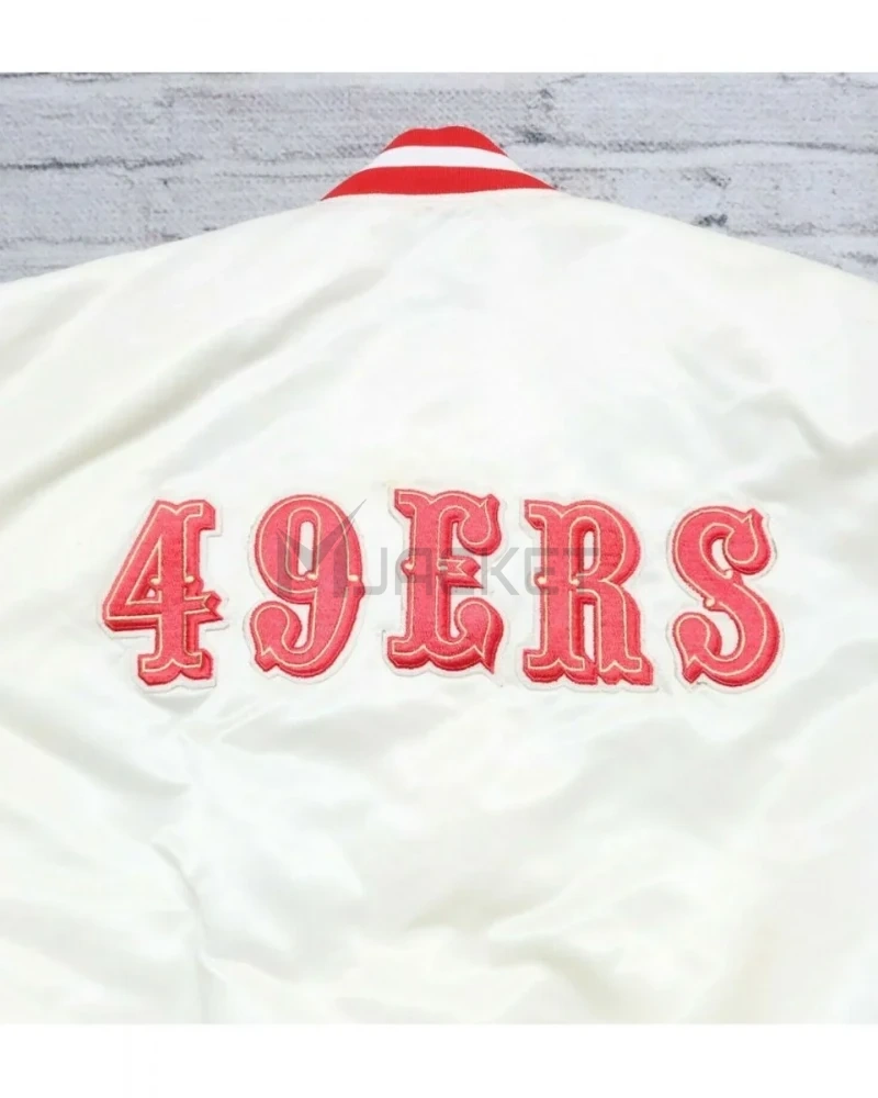 San Francisco 49ers 80s Satin Jacket - image 13