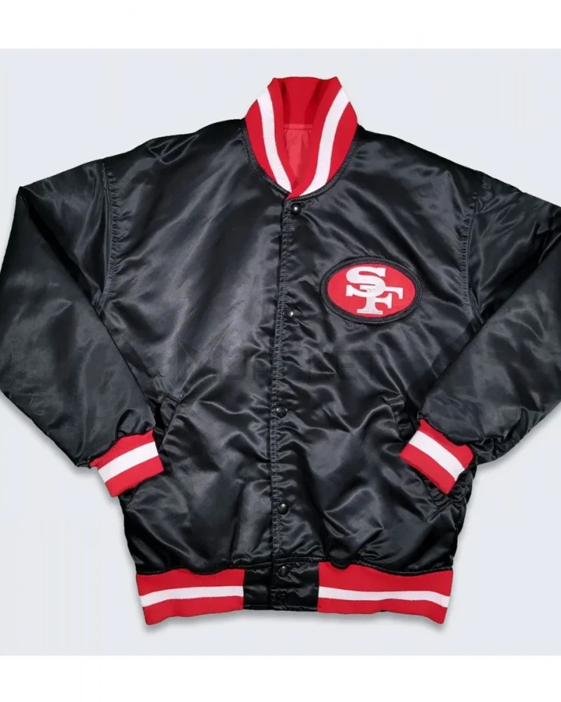 San Francisco 49ers 80s Satin Jacket - image 3