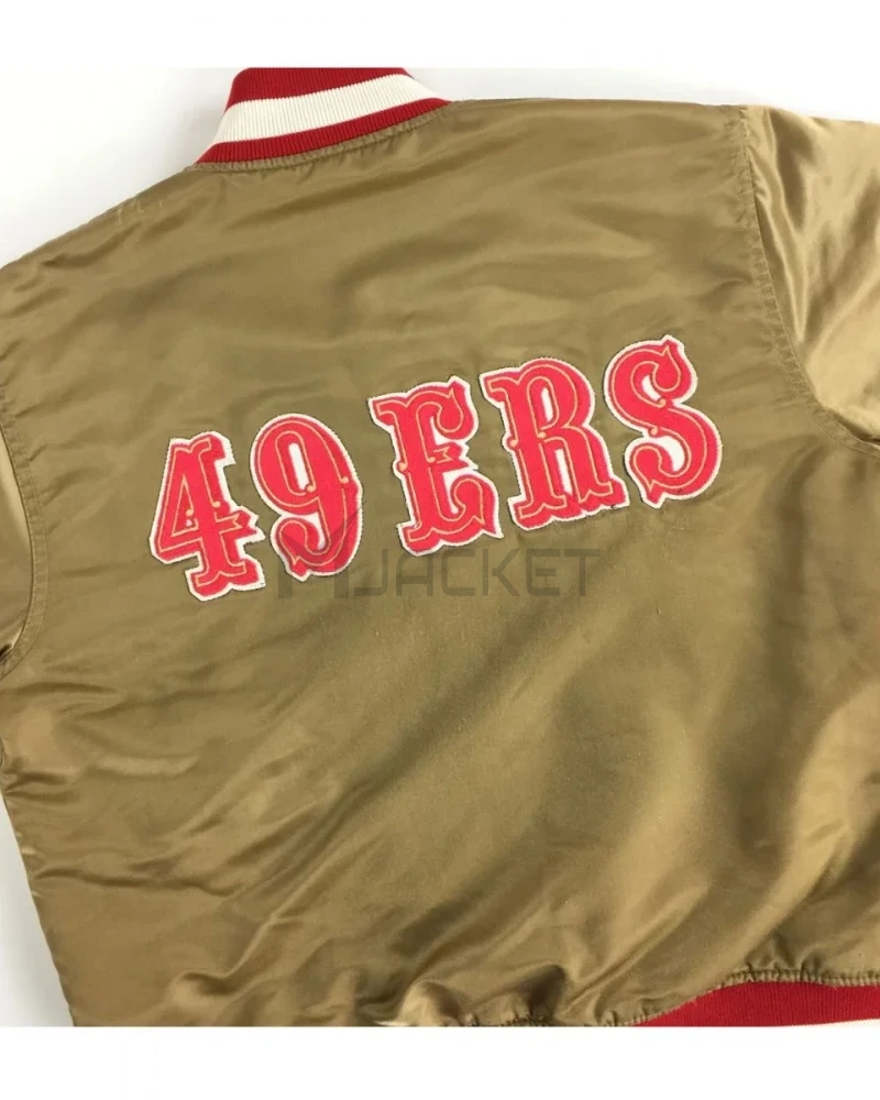 San Francisco 49ers 80s Satin Jacket - image 5