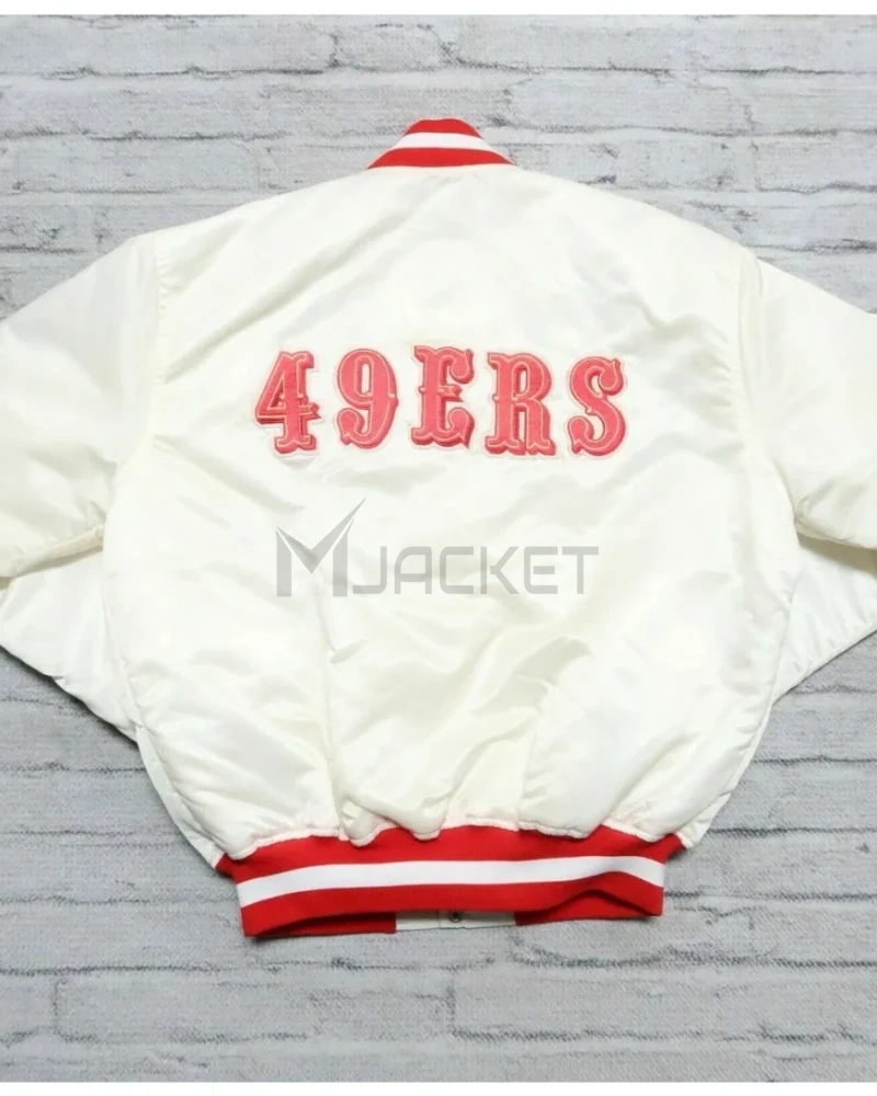 San Francisco 49ers 80s Satin Jacket - image 8