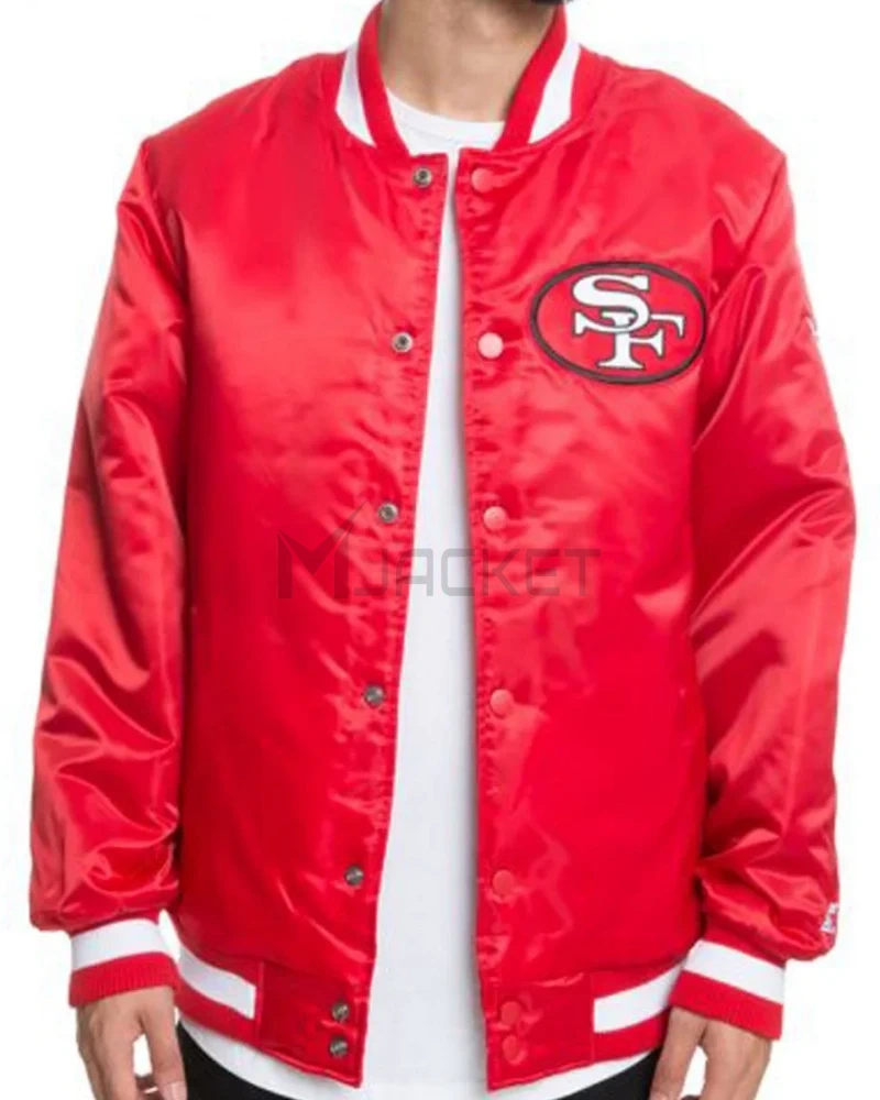 San Francisco 49ers 80s Satin Jacket - image 9