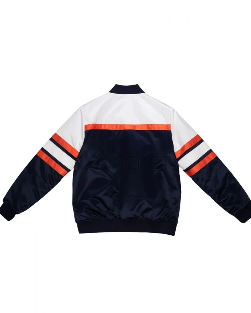Special Script Chicago Bears Varsity Heavyweight Satin Jacket - image 2