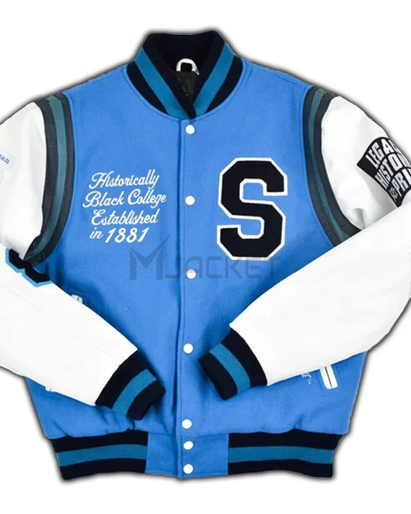 Spelman College Motto 2.0 Letterman Jacket - image 1