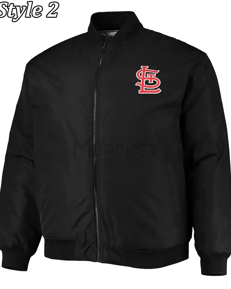 St. Louis Cardinals White/Black Jacket - image 2