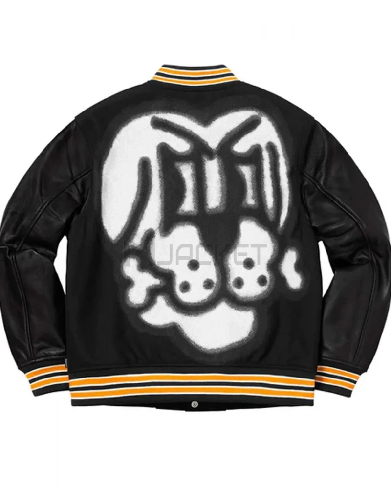 Supreme Bone Letterman Varsity Jacket - image 6