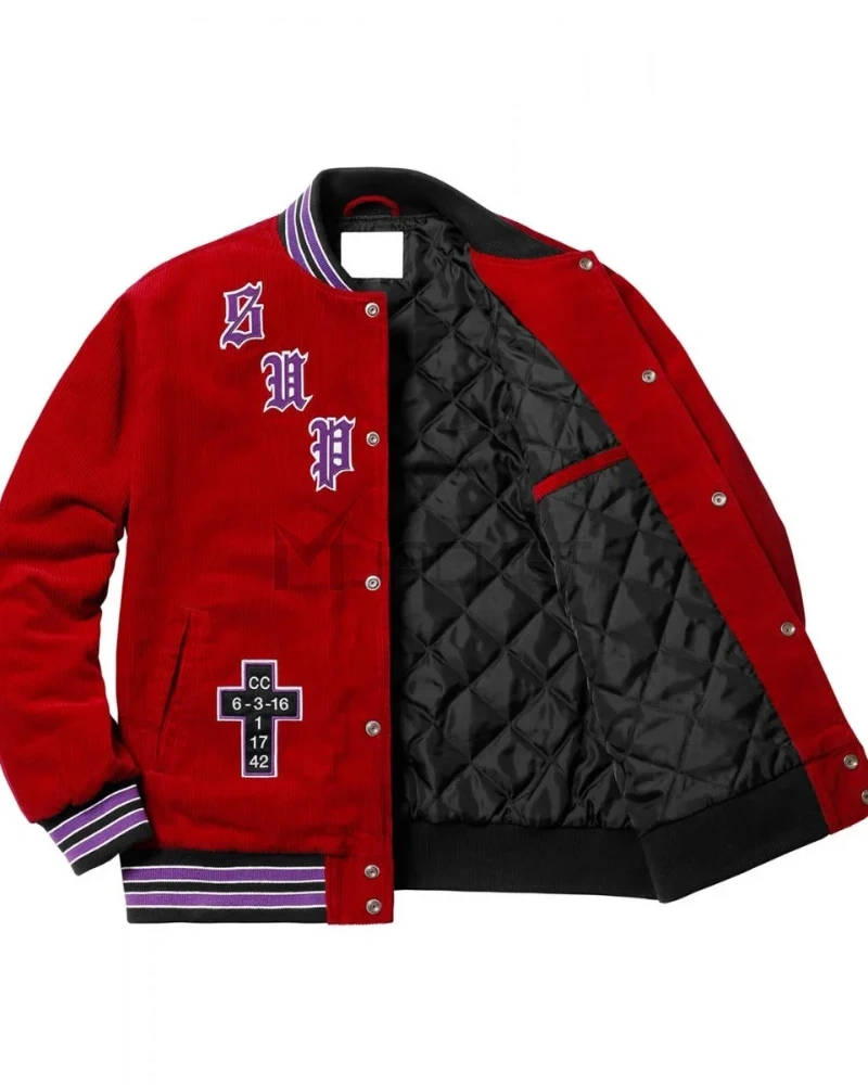 Supreme Old English Corduroy Bomber Jacket - image 11