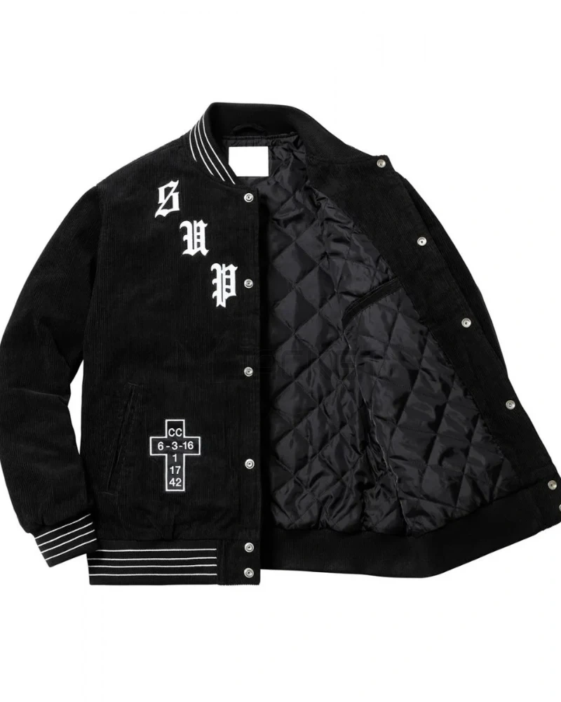 Supreme Old English Corduroy Bomber Jacket - image 12