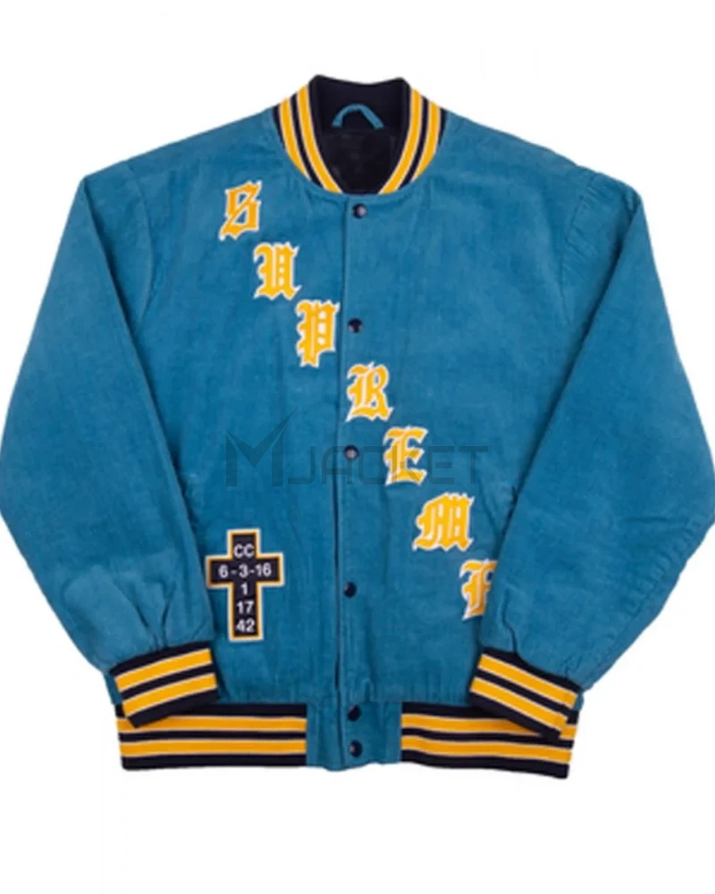 Supreme Old English Corduroy Bomber Jacket - image 13