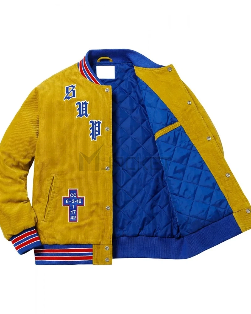 Supreme Old English Corduroy Bomber Jacket - image 9