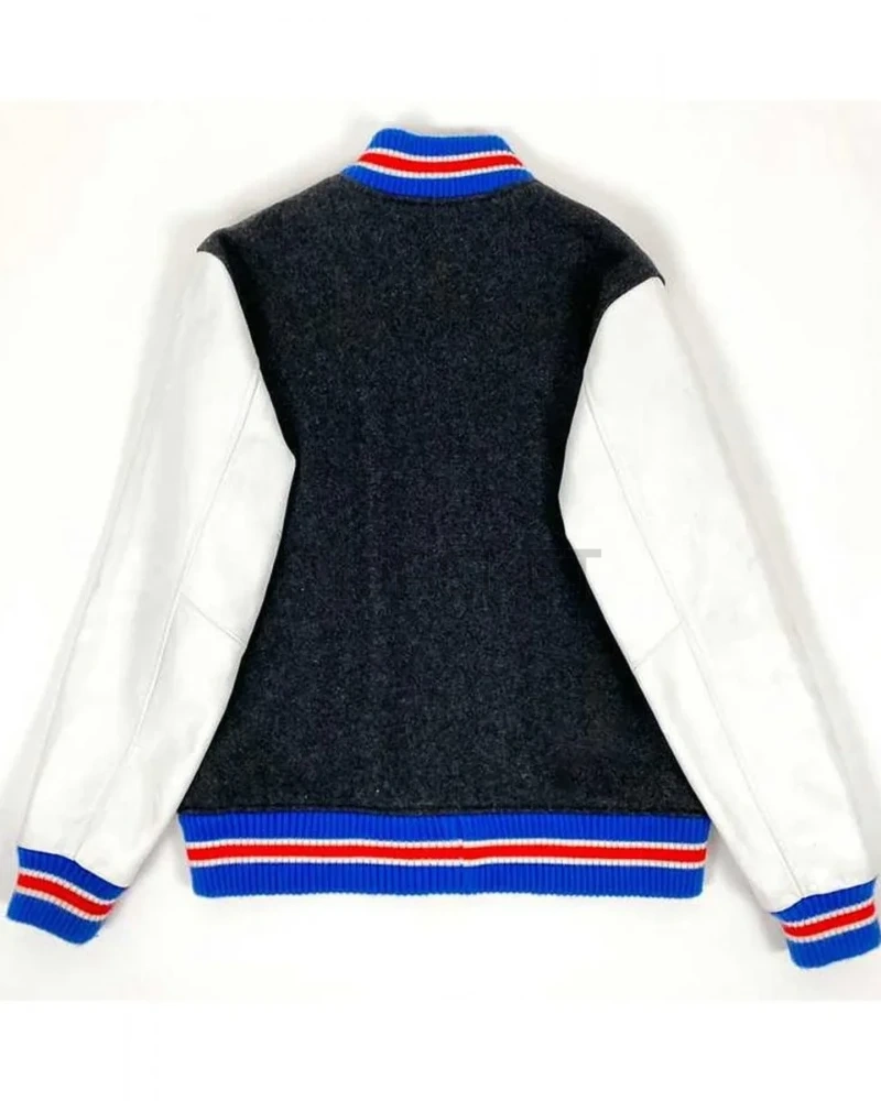 Supreme Tiger White and Black Varsity Jacket - image 2