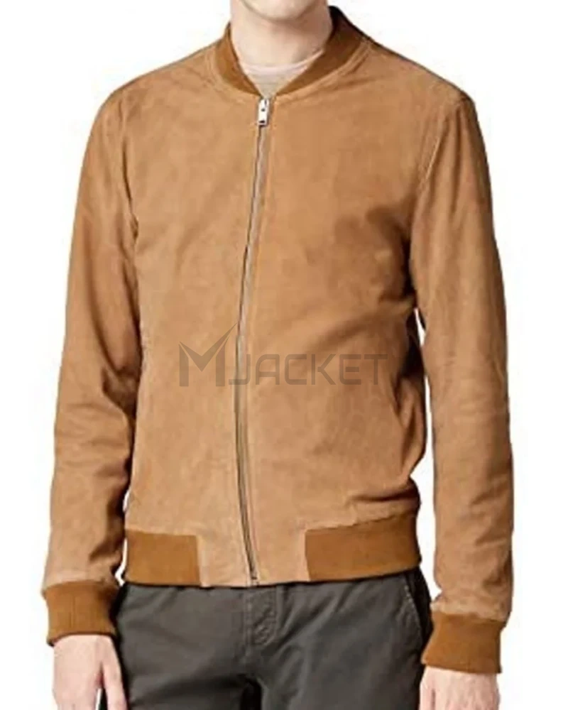 The Adam Project Ryan Reynolds Bomber Brown Jacket - image 4