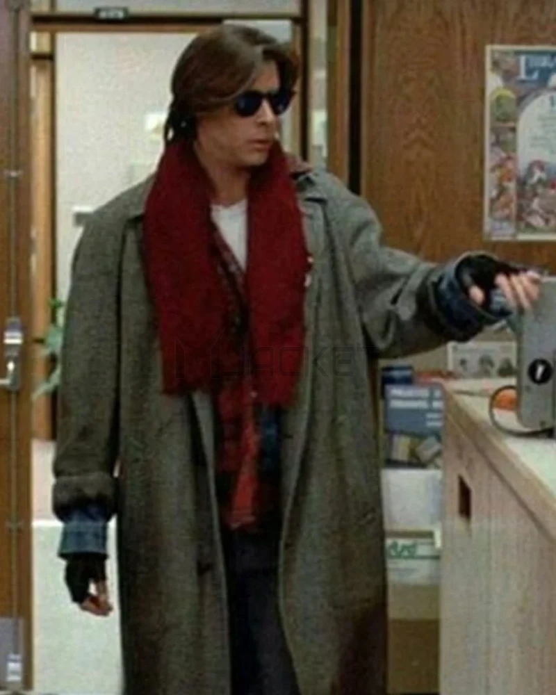 The Breakfast Club Judd Nelson Wool Coat - image 2