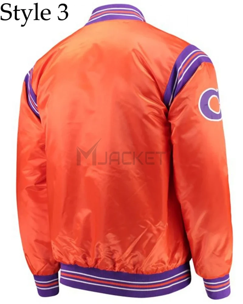 Tigers The Legend Clemson Bomber Satin Jacket - image 6