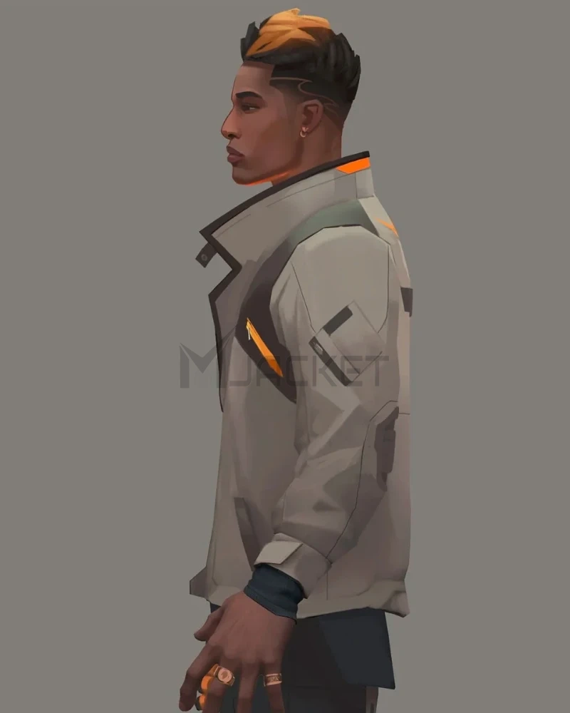 Valorant Phoenix Leather Jacket - image 9