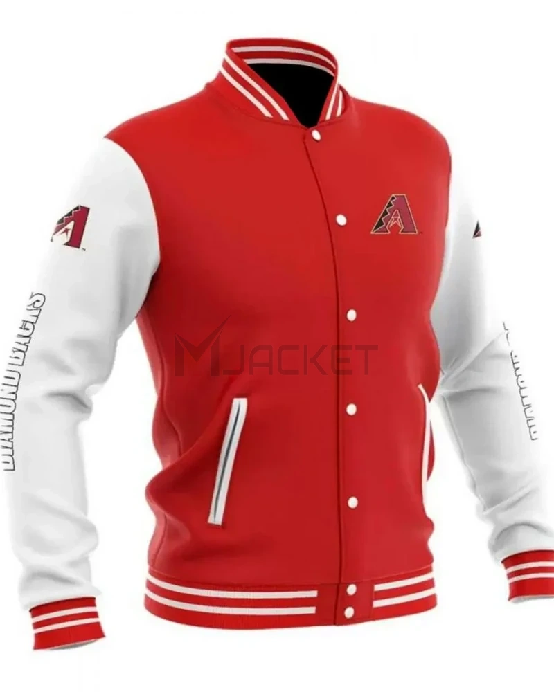Varsity Arizona Diamondbacks Baseball Jacket - image 1