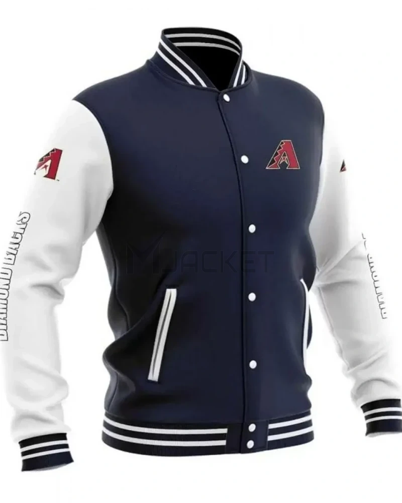 Varsity Arizona Diamondbacks Baseball Jacket - image 3