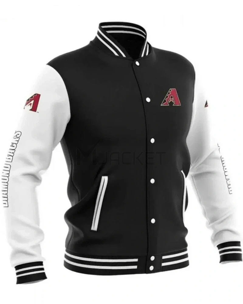Varsity Arizona Diamondbacks Baseball Jacket - image 4