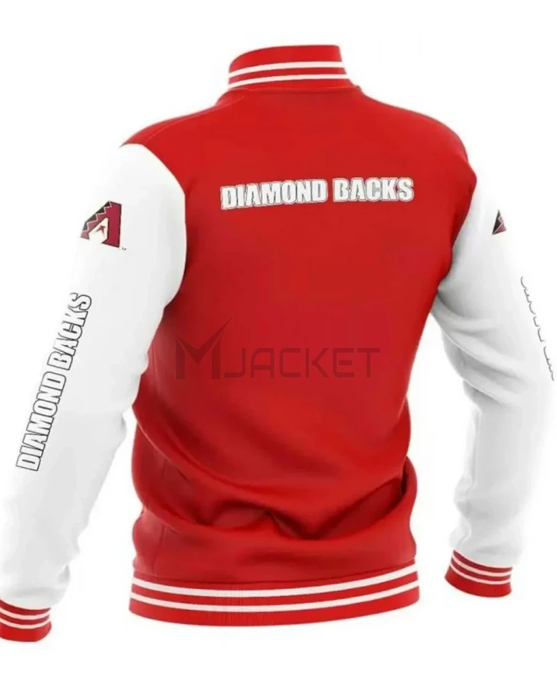 Varsity Arizona Diamondbacks Baseball Jacket - image 5