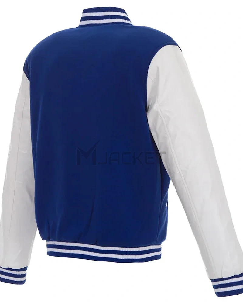 Varsity Atlanta Braves Royal/White Full-Snap Jacket - image 2