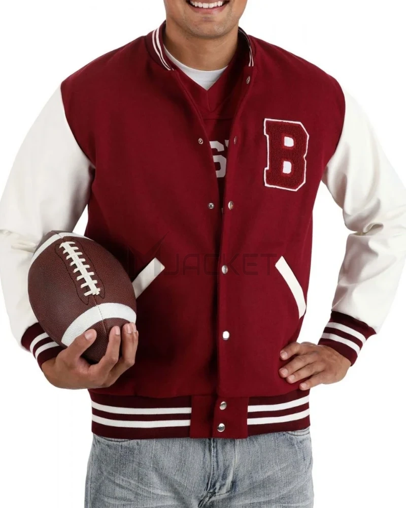 Varsity Bayside High Letterman Jacket - image 1