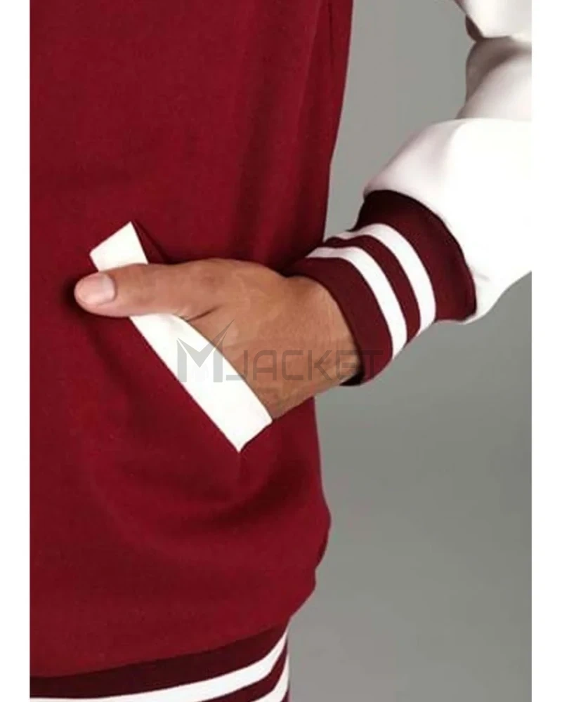 Varsity Bayside High Letterman Jacket - image 4
