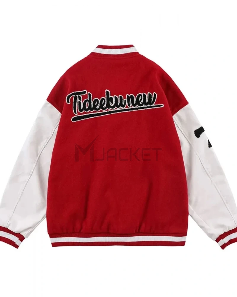 Varsity Broken Heart Tideeku New Embroidery Jacket - image 3