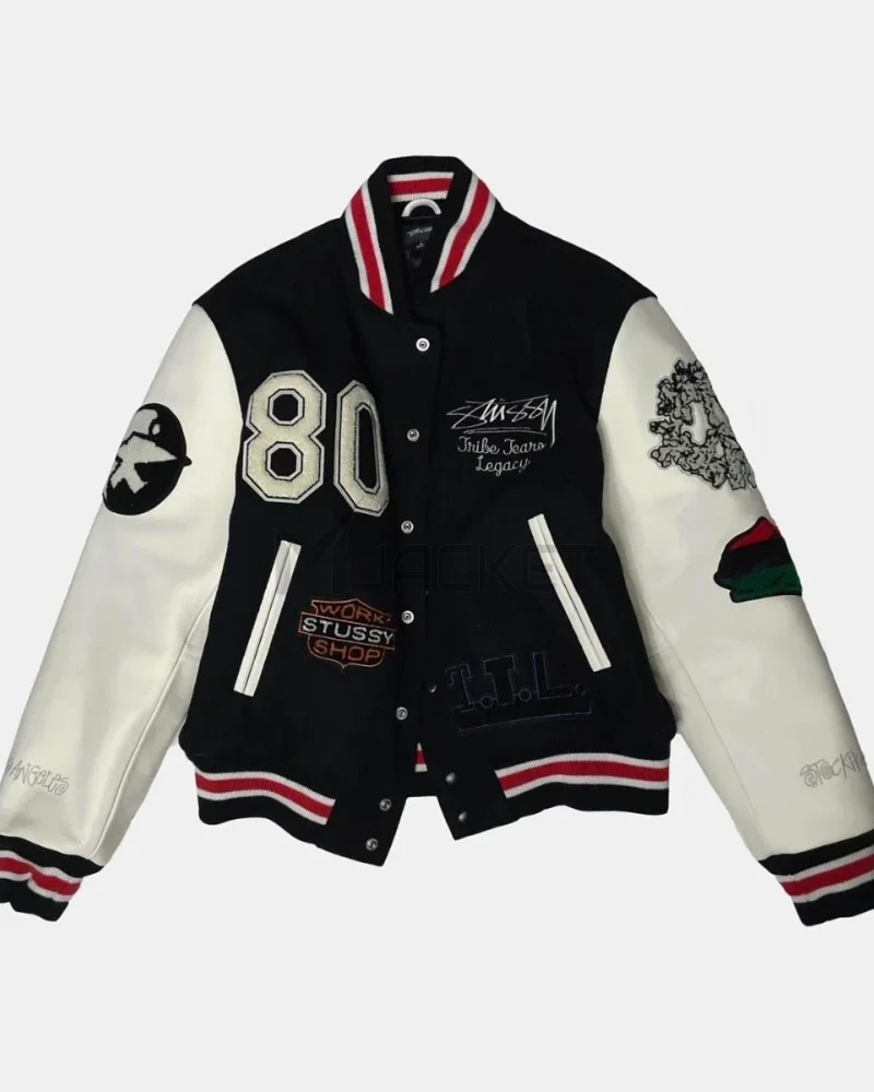 Varsity Denim Tears X Our Legacy TTL Black and White Jacket - image 3