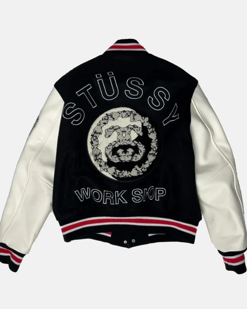 Varsity Denim Tears X Our Legacy TTL Black and White Jacket - image 4