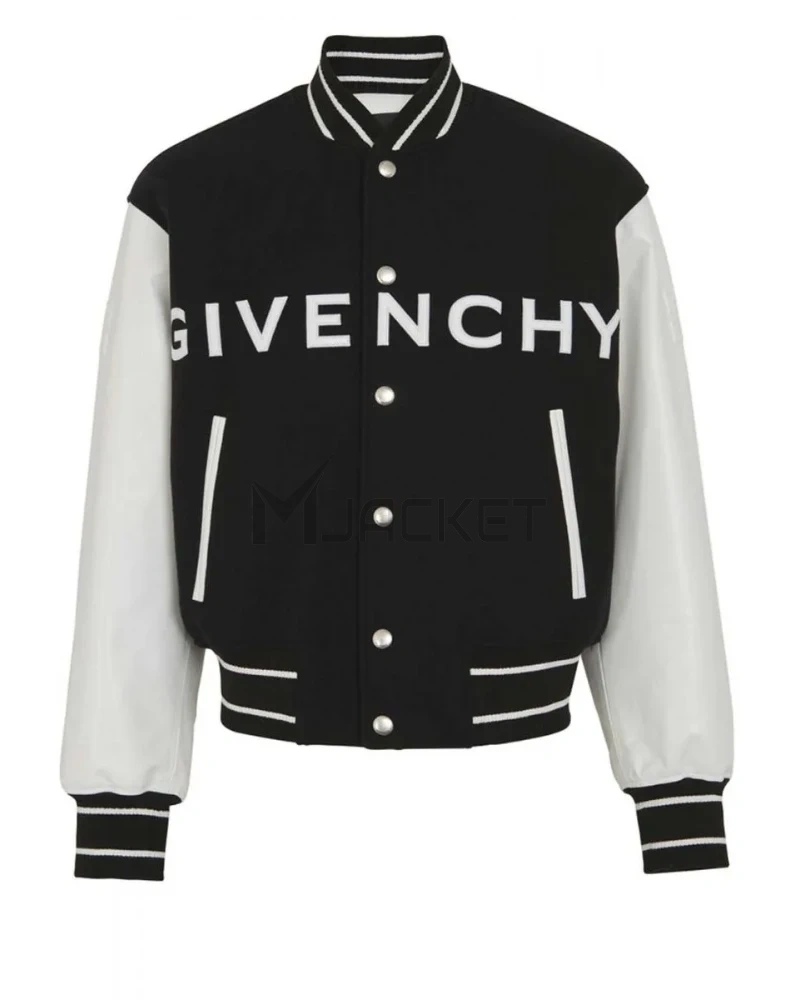 Varsity Givenchy Logo Jacket - image 1