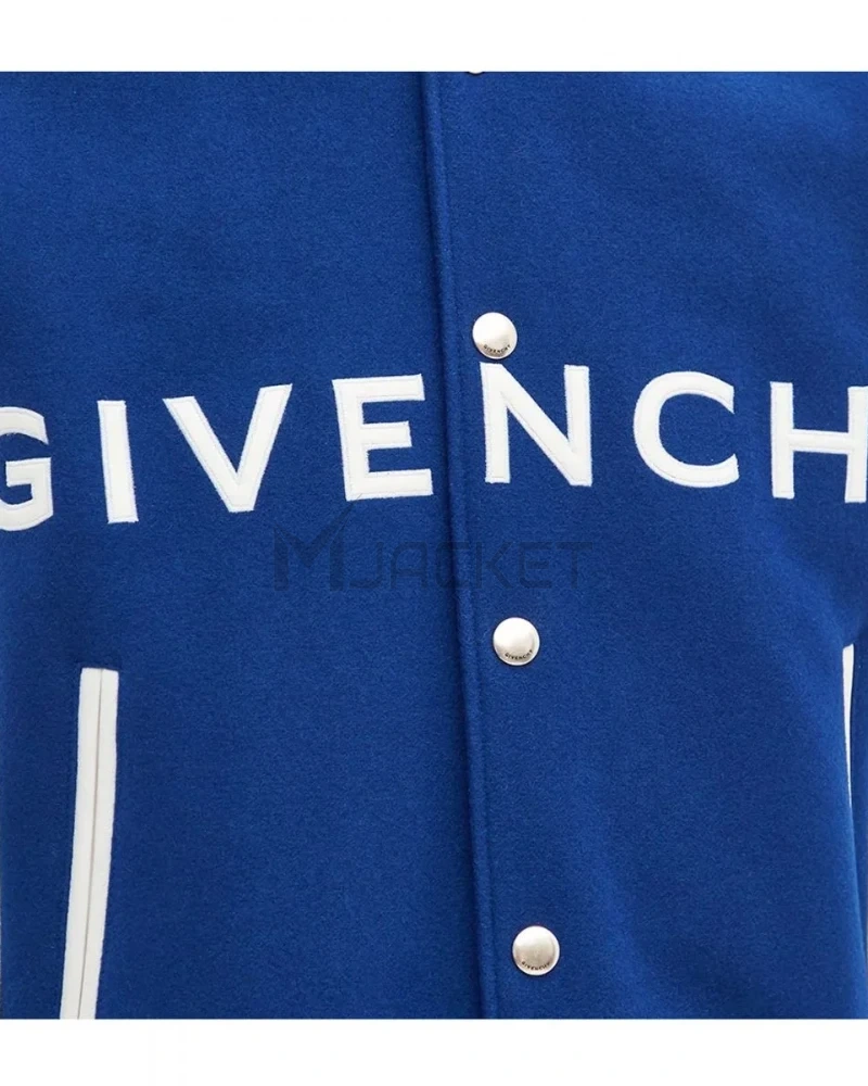 Varsity Givenchy Logo Jacket - image 15