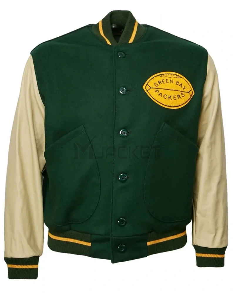 Varsity Green Bay Packers 1950 Green Jacket - image 1