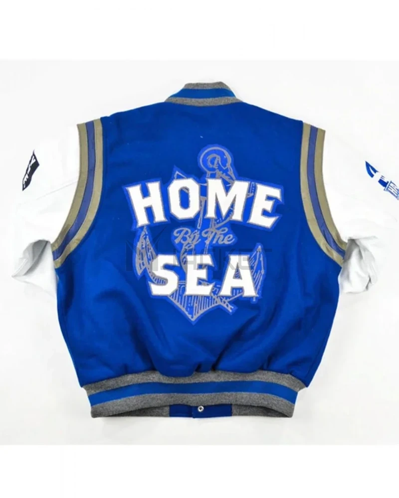 Varsity Hampton University Motto 2.0 Royal Blue Jacket - image 2