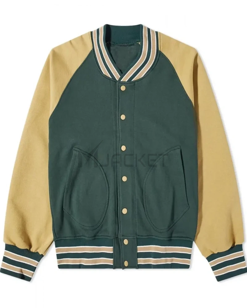 Varsity Mild Old-School Style Full Snap Jacket - image 1