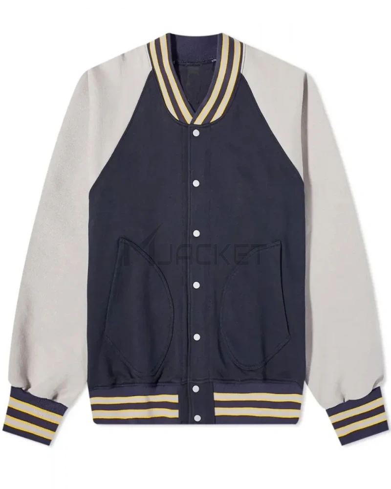 Varsity Mild Old-School Style Full Snap Jacket - image 2