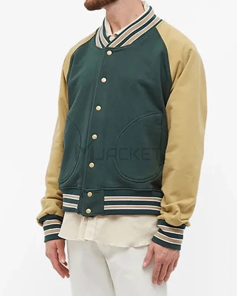 Varsity Mild Old-School Style Full Snap Jacket - image 8