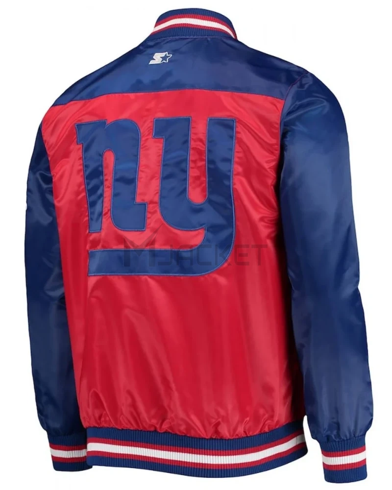 Varsity New York Giants The Tradition II Satin Jacket - image 2