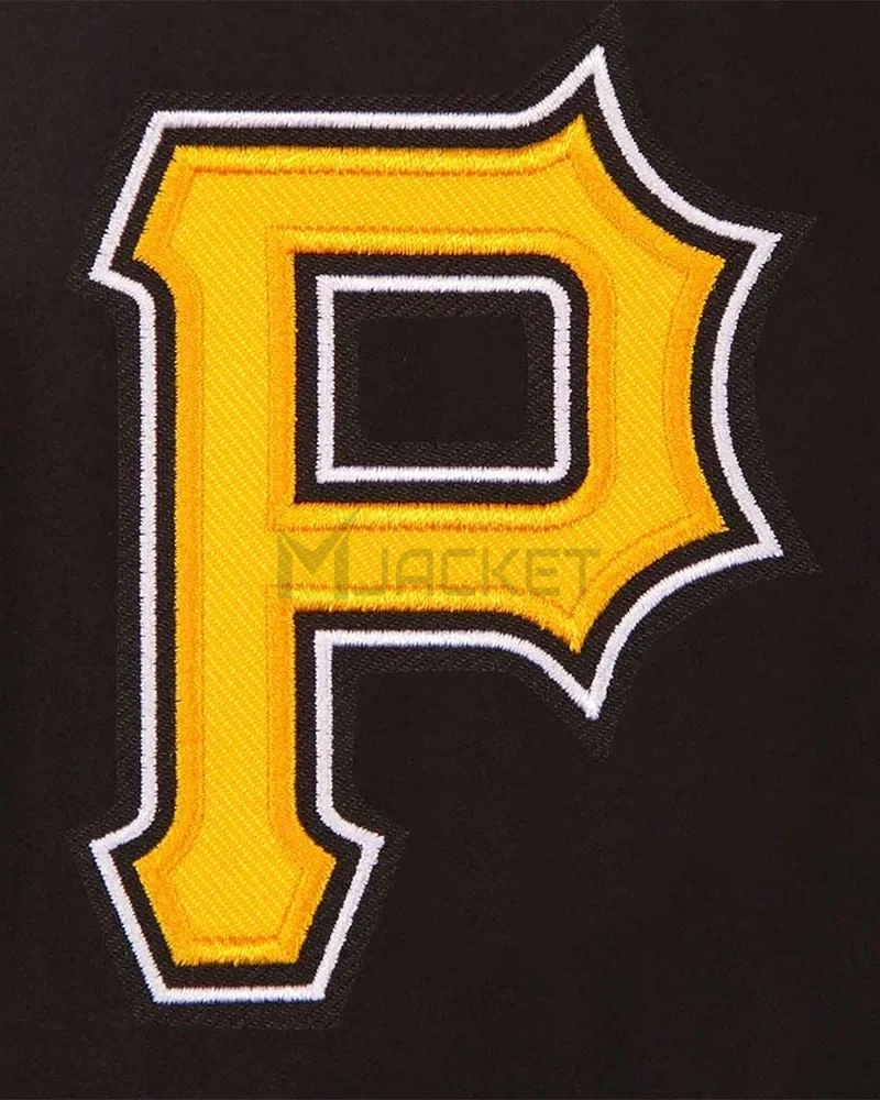 Varsity Pittsburgh Pirates Black/White Jacket - image 5