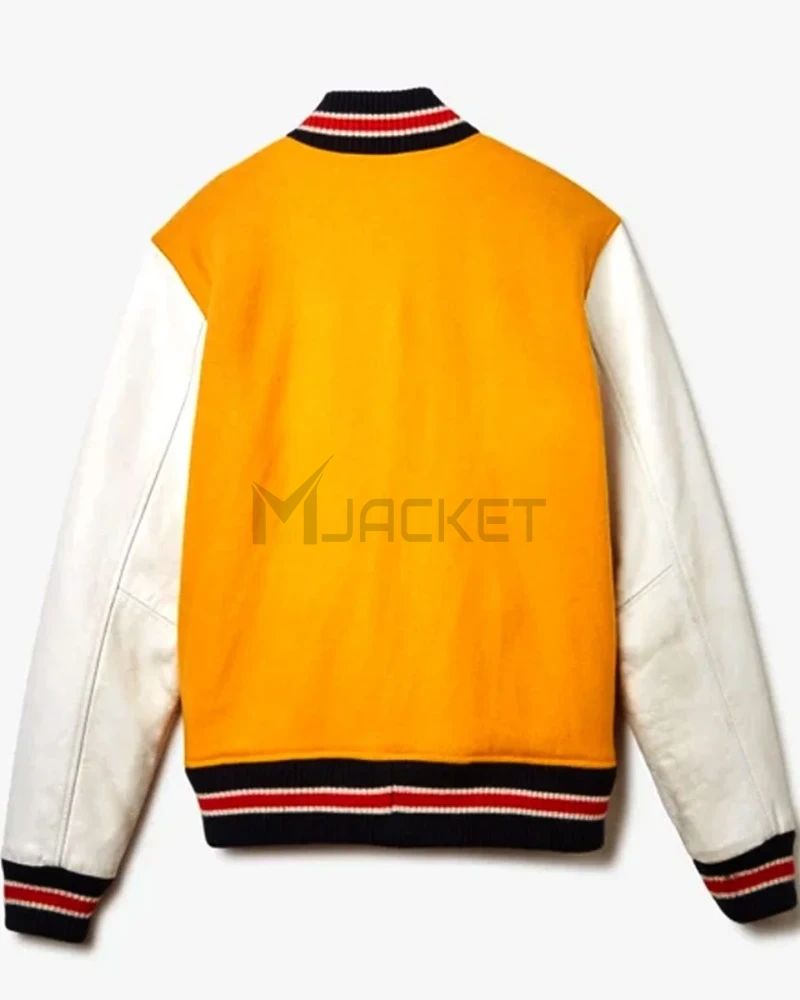 Varsity Supreme Tiger White and Yellow Jacket - image 2