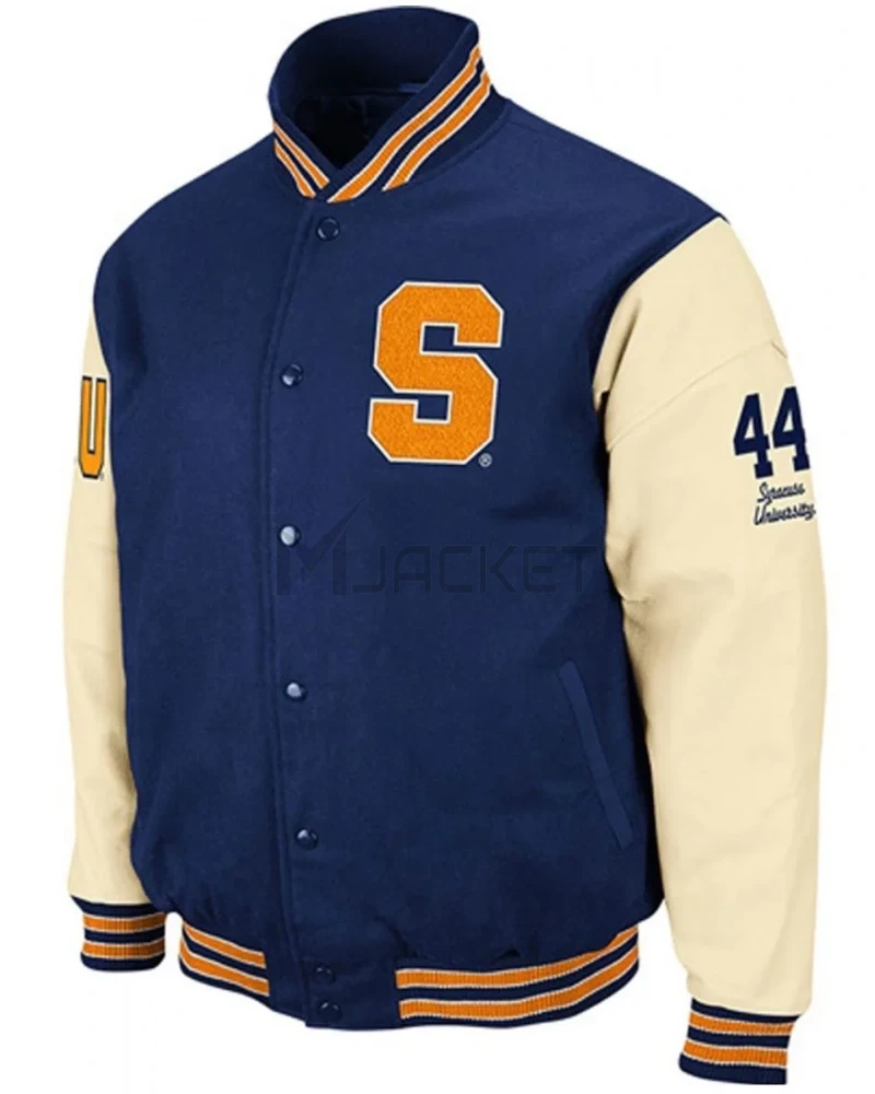 Varsity Syracuse S Letterman Jacket - image 1