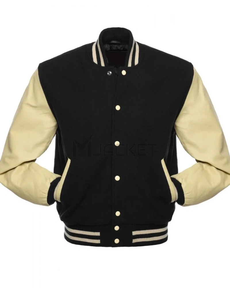 Varsity Wool and Leather Jacket - image 14