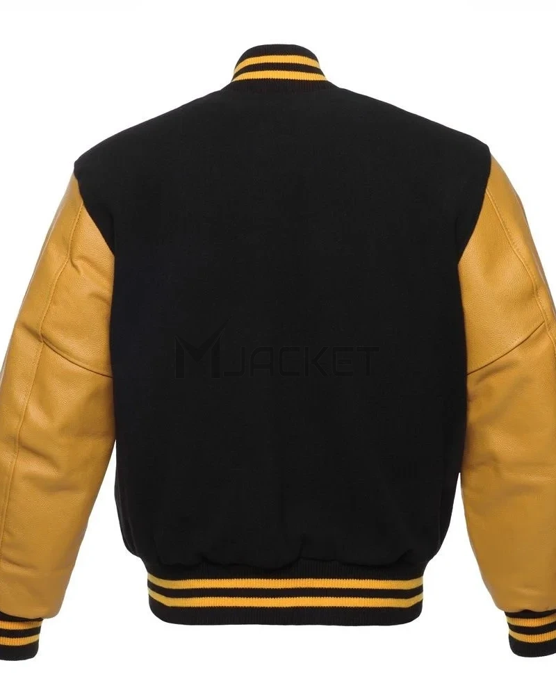 Varsity Wool and Leather Jacket - image 17