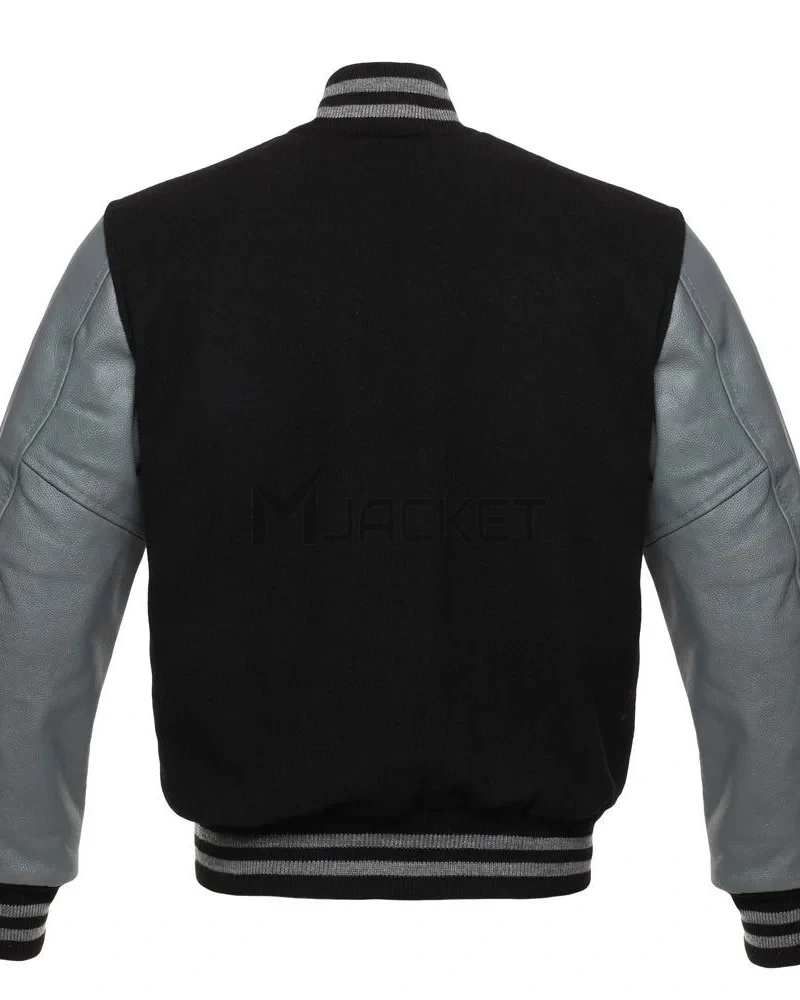 Varsity Wool and Leather Jacket - image 18