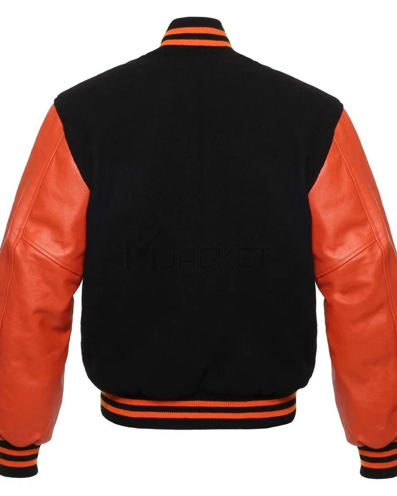 Varsity Wool and Leather Jacket - image 19